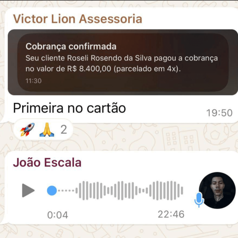1 Venda de R$ 8.400
