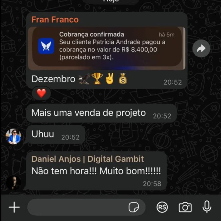 1 Venda de R$ 8.400,00